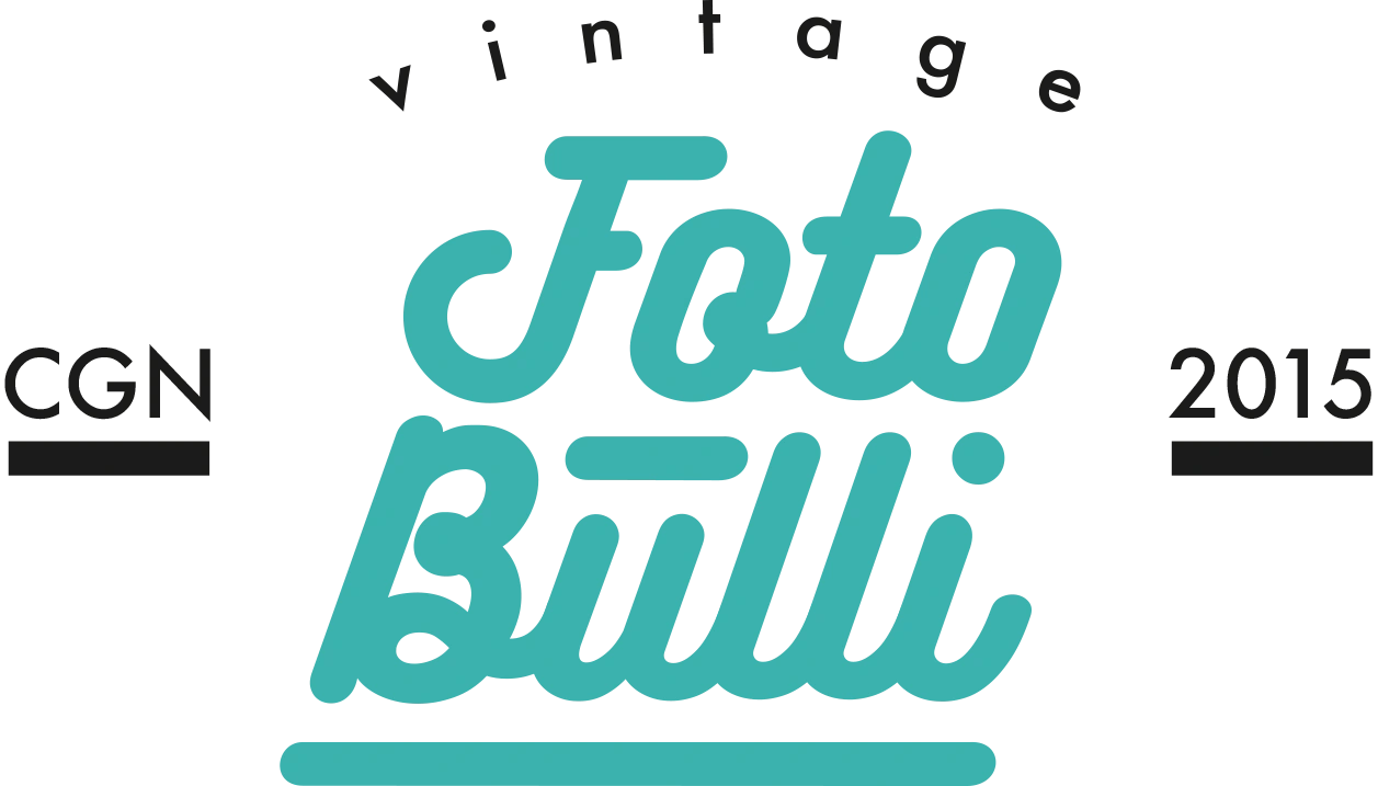 Vintage Foto Bulli Logo